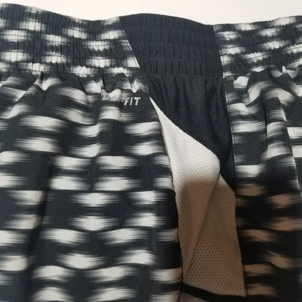 Nike Dri Fit Racer Printed Women's Running Training Shorts Size Small